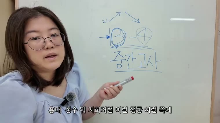 3→4월 하락의 이유는 중간고사. 4월은 공휴일도 없다